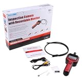 IMAGE Handheld Inspection Camera Kit With Recordable 2.7 TFT-LCD Detachable Monitor, 9mm waterproof LED lens, 1.0 meter flexible tube