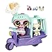 Littlest Pet Shop City Rides Sloth Lhasa Apso Scooter Doll