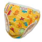 Imse Vimse Swim Diaper Yellow Sea Animals-Junior