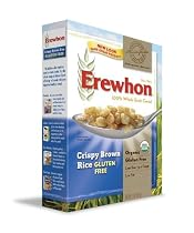 Erewhon Crispy Brown Rice Cereal, Gluten Free, Organic, 10-Ounce Boxes (Pack of 6)