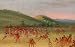 BALL PLAY OF THE CHOCTAW BALL DOWN PLAYERS BY GEORGE CATLIN 24