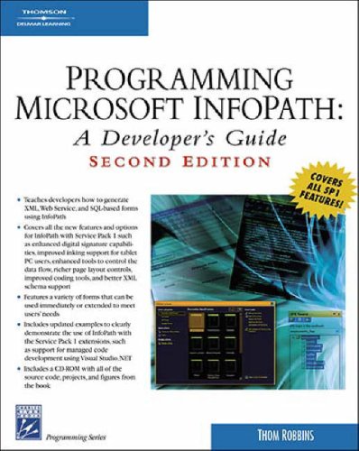 Image of: Programming Microsoft Infopath: A Developer's Guide (Programming Series)