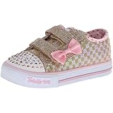 Skechers Kids Twinkle Toes Shuffles Sweet Steps Light-Up Sneaker (Toddler/Little Kid)