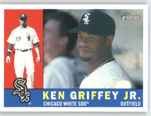 2009 Topps Heritage #200 Ken Griffey Jr - Chicago White Sox (Baseball Cards)