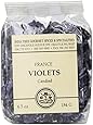 India Tree Candied Violets, 6.5 oz Pack
