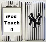 New York NY Yankees baseball logo Apple ipod iTouch Touch 4G 4 Faceplate Hard Cell Protector Case Cover Snap On NEW !!
