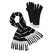 Merona&reg; Scarf and Glove Set - Black
