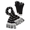 Merona&reg; Scarf and Glove Set - Black