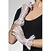 Fever Women's Fingerless Lace Gloves In Display Pack