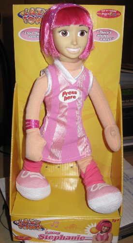 12" LazyTown Talking Stephanie Plush Toy