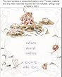 Beatrix Potter Mr. Jeremy Fisher Birth Sampler Cross Stitch Pattern