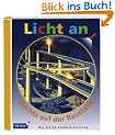 Licht an. Nachts auf der Baustelle