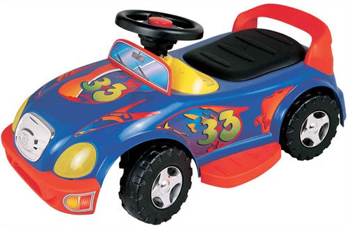 New Star My First Power Racer Car in Blue