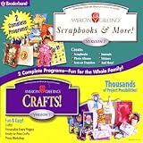 American Greetings Crafts! and Scrapbooks & More! 7.0 - XP Compatible (Jewel Case)