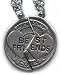 Best Friends. 2-piece Break Apart Heart Silver Tone Charm Two 20