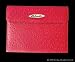 Premium Red Faux Ostrich Skin Shear Case