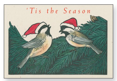 Little Chickadees Christmas Cards On Sale
