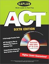 Kaplan ACT sixth edition (Act (Kaplan) (Book & CD Rom))