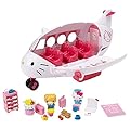 Hello Kitty Jet Plane Playset and Hello Kitty Convertible Remote Control/RC Car, Pink