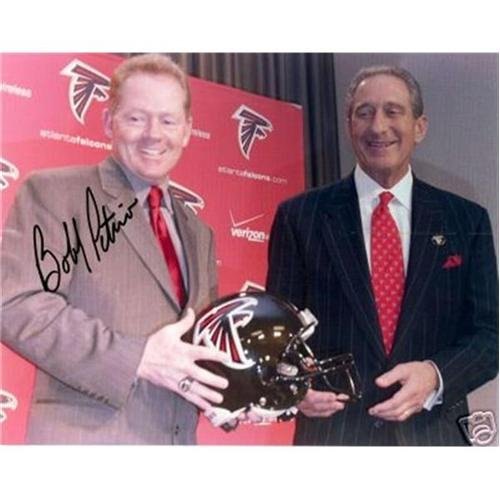 Bobby Petrino Autographed Atlanta Falcons 8x10 Photo