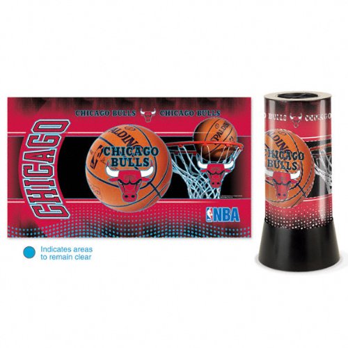 NBA Chicago Bulls Rotating Lamp