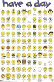 HAVE A DAY SMILEY FACE LIST 24X36 WALL POSTER #24305