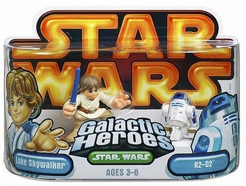 Star Wars Episode 2 Junior Figure 2 Pack Luke & R2D2