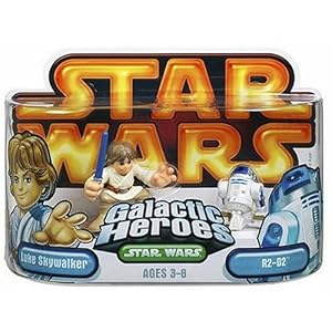 Star Wars Galactic Heroes Episode 2 Junior Figure 2 Pack Luke & R2D2