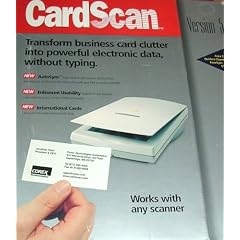 Cardscan 5.0 Software [Import]