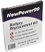 NewPower99 Battery Replacement Kit for Samsung GALAXY Tab 3 10.1 GT-P5220 with Video Installation DVD, Installation Tools, and Extended Life Battery