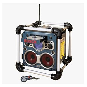 Bosch PB10-CD Advanced Power Job Site Radio with CD Player and Remote Control