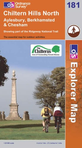 Chiltern Hills North (Explorer Maps) (OS Explorer Map)