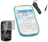 iTALKonline ProGel TRIO BLUE Soft GEL Case/Cover/Skin, LCD Screen/Scratch P ....