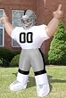 Oakland Raiders Tiny Inflatable Lawn Decoration