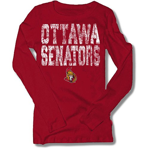 5Th And Ocean Ottawa Senators Women's L/S Tee Extra Large