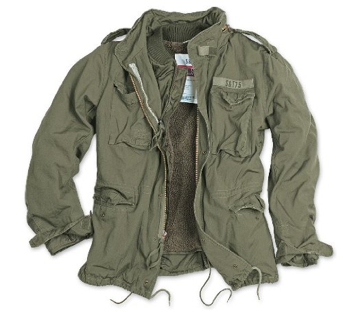 SURPLUS Parka Winterjacke regiment vint. oliv Gr. L SURPLUS Parka Winterjacke regiment vint. oliv Gr. L
