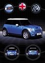Bmw Mini Cooper S Hot Blue Car Art Poster Print - 24" X 36"