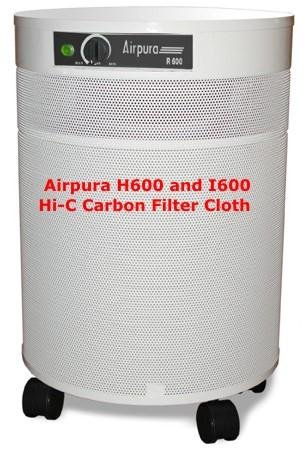 Airpura Industries RepHWOCloth Replacement Carbon Weave Filter For H600 I600 Air Purifiers