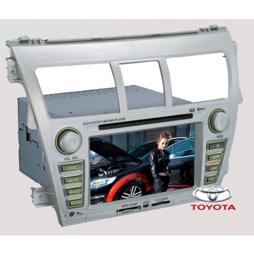 For Toyota Viso(2008-2010) 7 Inch digital touchscreen Special In-Dash Car DVD Player with GPS Navigation system Support Bluetooth TV iPod FM/AM USB SD