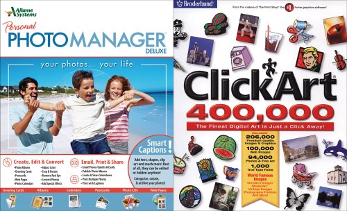 Personal Photo Manager Deluxe With ClickArt 400,000