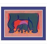 Young Elephants by Gerry Baptist - 29x36