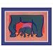 Young Elephants by Gerry Baptist - 29x36"