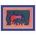 Young Elephants by Gerry Baptist- 29x36"