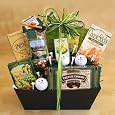 Golf Lovers Gourmet Golf and Snacks Gift Basket | Golf Gift Set Sale