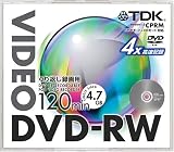TDK 4倍速記録対応DVD-RW録画用120min DVD-RW120Kの画像