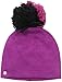Spyder Women's Reversible Pom Hat with Snap Off Pom