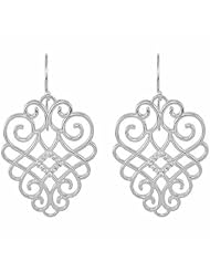 Sterling Silver Diamond Earrings - 0.25 Ct. -- LIFETIME WARRANTY