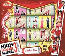High School Musical 3 Boxed Set 200 Reusable Stickers