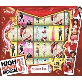 High School Musical 3 Boxed Set 200 Reusable Stickers