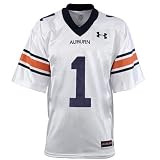 Under Armour Auburn Tigers #1 White Replica Football Jersey